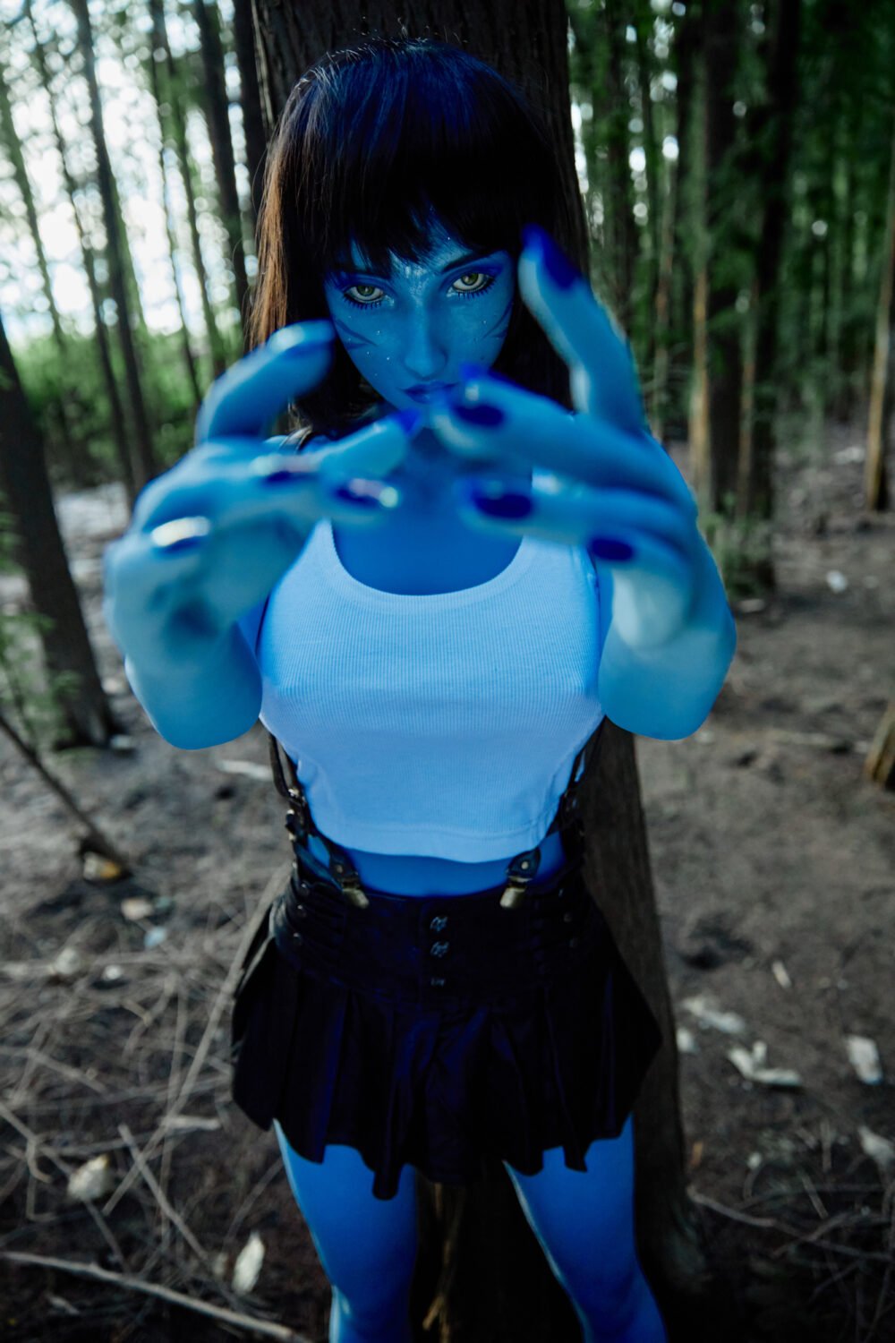 AD158cm Tifa(Special makeup-Avatar Blue)-10 Tifa Special Makeup (Avatar-Blue) ED Clasc/ED085