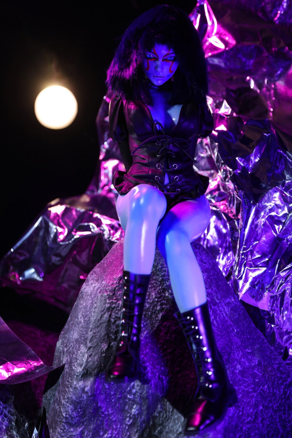 Si60cm L Momoko(Blue)9 Portable 60cm/ED065